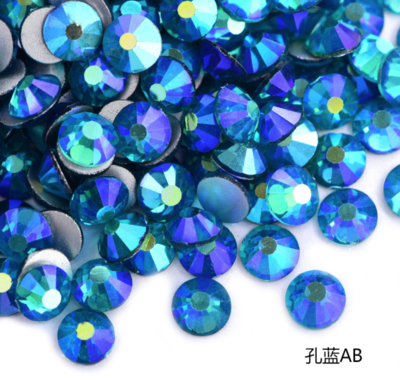 108AB Peacock blue AB